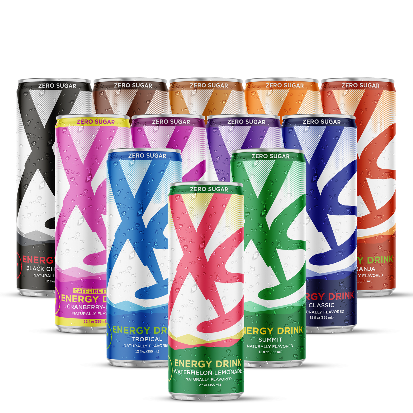 XS™ Energy Drink 12 oz – Variety Case