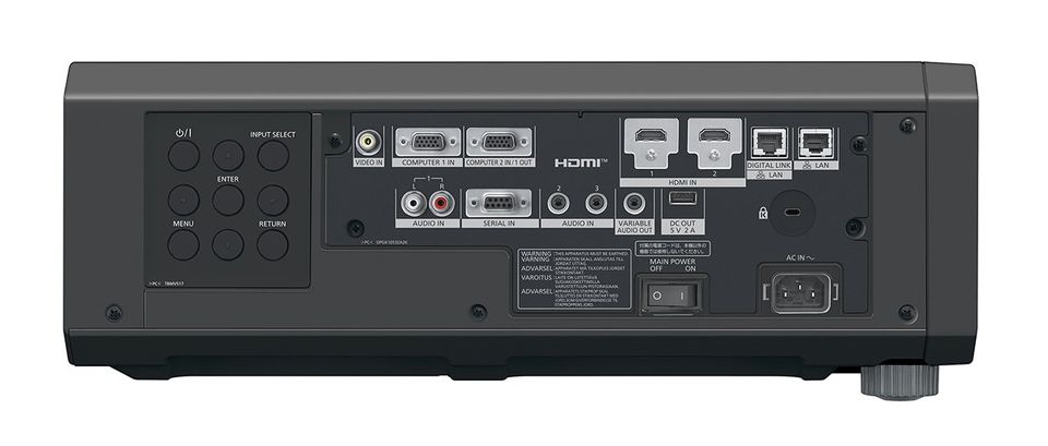 Panasonic PT-FRZ50BU7 DLP Projector - Black - 1920 x 1200 - FrontWUXGA - 5200 lm