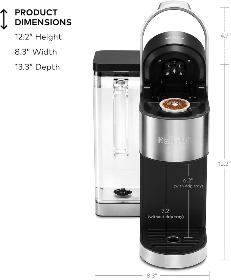 Keurig K-Supreme Plus Single Serve K-Cup Pod Coffee Maker, MultiStream Technology