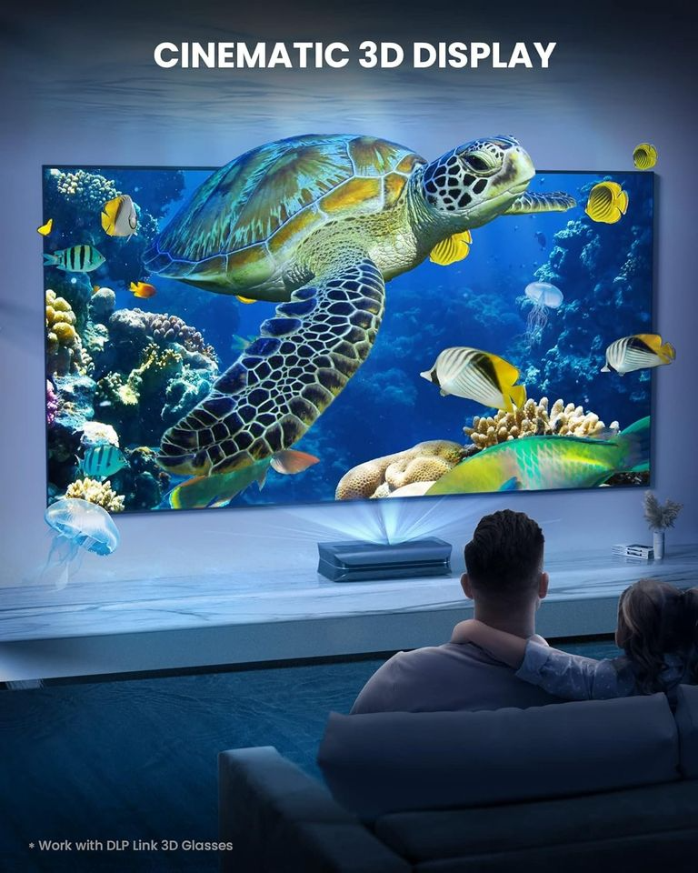 AWOL VISION LTV-2500 4K UHD Ultra Short Throw Triple Laser Projector