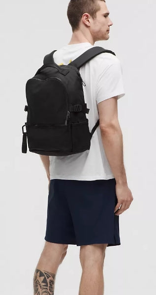 Lululemon New Crew Backpack 22L Updated Black