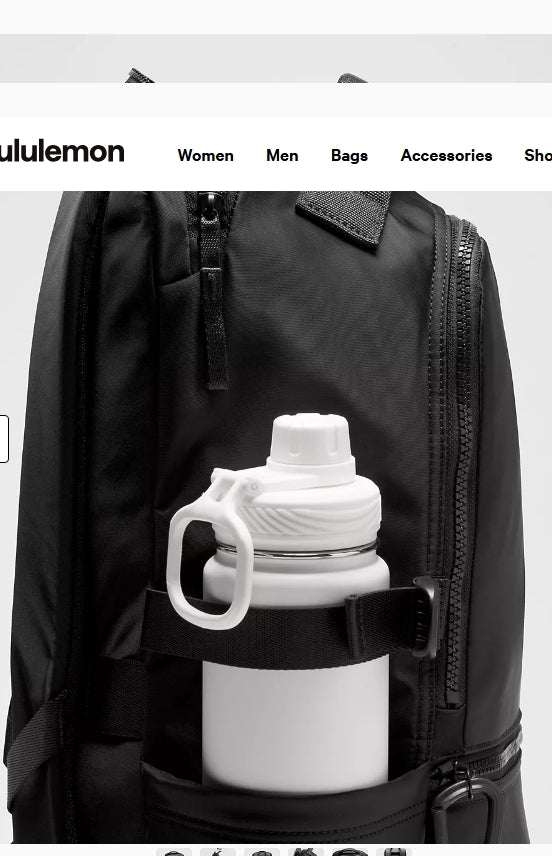 Lululemon New Crew Backpack 22L Updated Black