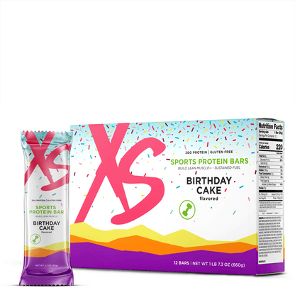 XS™ Sports Protein Bars – Chocolate Berry 12 bar pack
