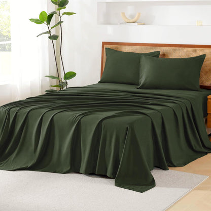 Full Size Comforter Sets with Sheets Dark Olive Green